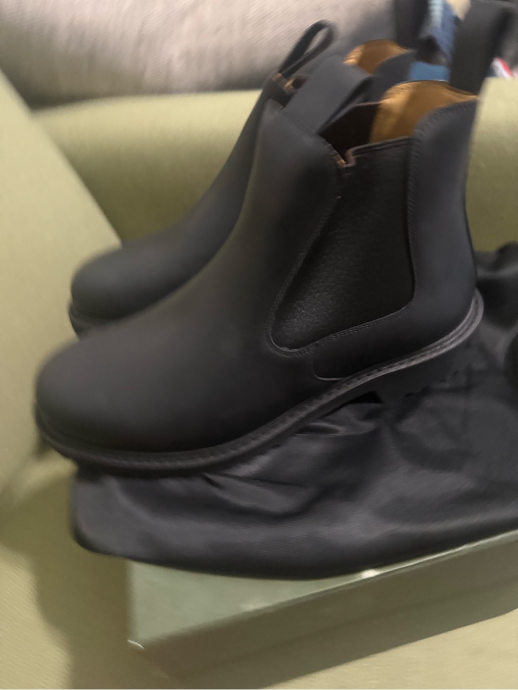 Beckett Simonon Black Leather Chelsea Boots — image 2 of 8